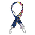 Indian Floral Elephant Pattern Print Dog Seat Belt