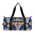 Indian Floral Elephant Pattern Print Gym Bag