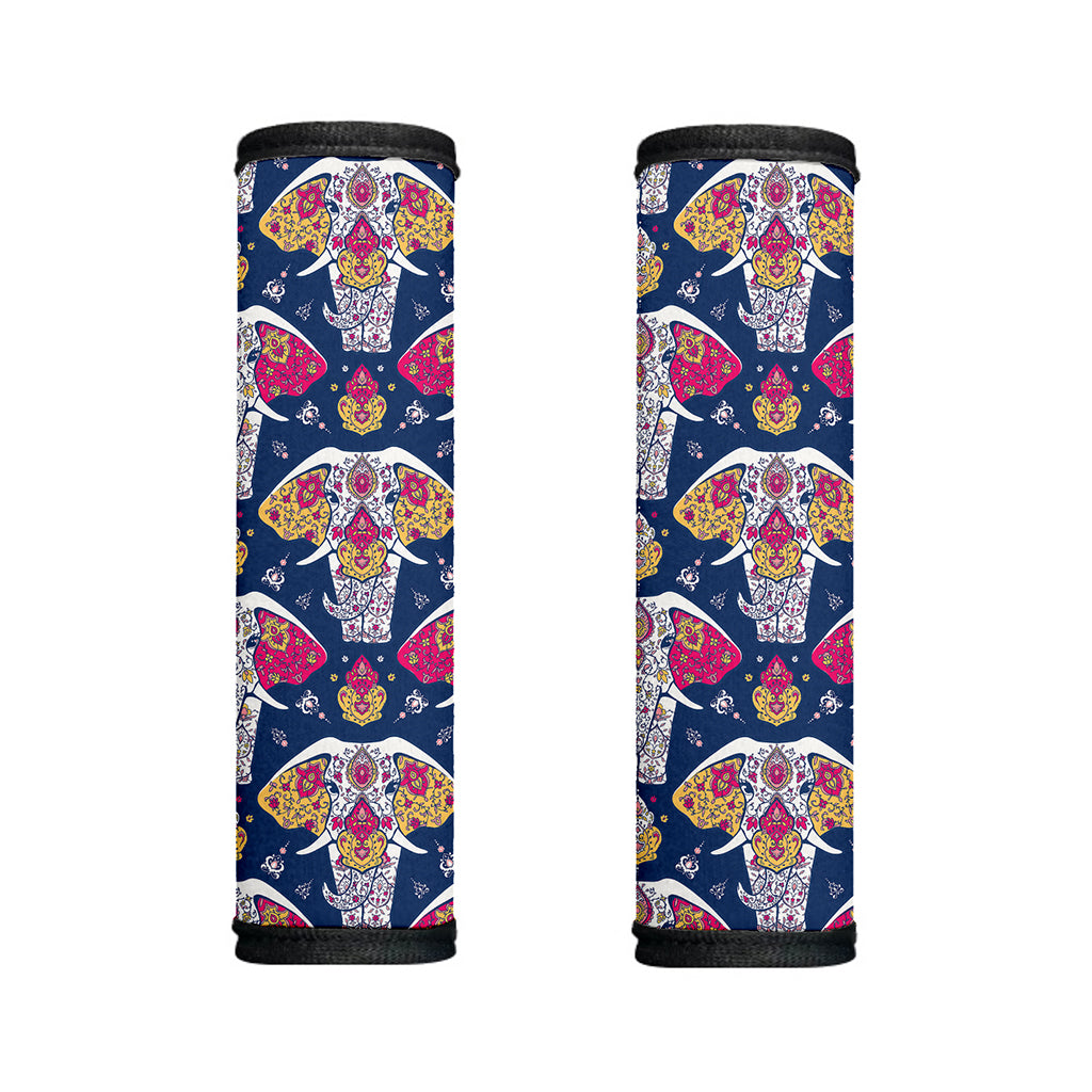 Indian Floral Elephant Pattern Print Handle Covers