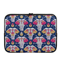 Indian Floral Elephant Pattern Print Laptop Sleeve