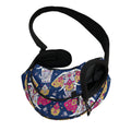Indian Floral Elephant Pattern Print Pet Sling Carrier