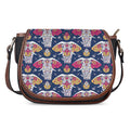 Indian Floral Elephant Pattern Print Saddle Bag