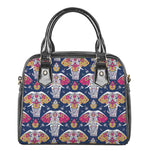 Indian Floral Elephant Pattern Print Shoulder Handbag