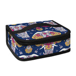 Indian Floral Elephant Pattern Print Small Lunch Bag