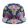 Indian Floral Elephant Pattern Print Snapback Cap