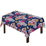 Indian Floral Elephant Pattern Print Tablecloth