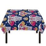 Indian Floral Elephant Pattern Print Tablecloth