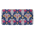 Indian Floral Elephant Pattern Print Towel