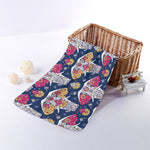 Indian Floral Elephant Pattern Print Towel