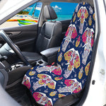 Indian Floral Elephant Pattern Print Waterproof Car Seat Cover