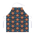 Indian Floral Paisley Pattern Print Adjustable Apron