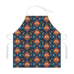 Indian Floral Paisley Pattern Print Adjustable Apron