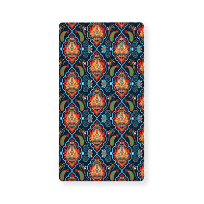 Indian Floral Paisley Pattern Print Baby Crib Sheet