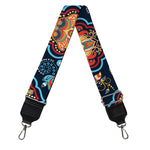 Indian Floral Paisley Pattern Print Bag Strap