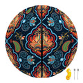 Indian Floral Paisley Pattern Print Basketball