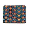 Indian Floral Paisley Pattern Print Bifold Wallet