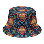 Indian Floral Paisley Pattern Print Bucket Hat