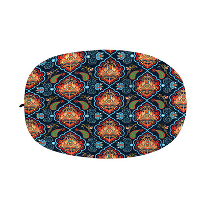 Indian Floral Paisley Pattern Print Car Side Mirror Covers
