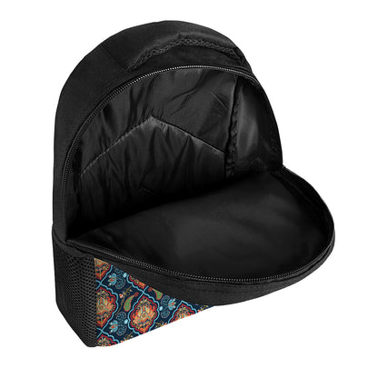 Indian Floral Paisley Pattern Print Casual Backpack
