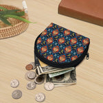 Indian Floral Paisley Pattern Print Coin Purse
