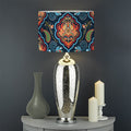 Indian Floral Paisley Pattern Print Drum Lamp Shade