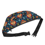 Indian Floral Paisley Pattern Print Fanny Pack