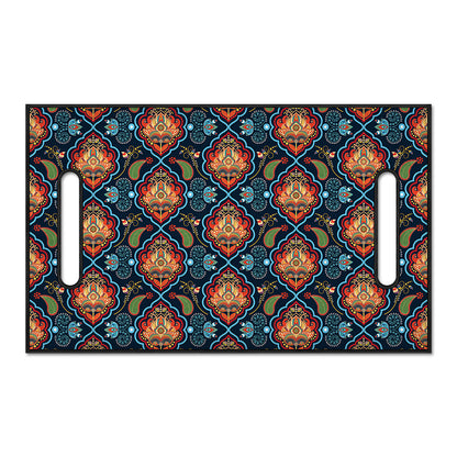 Indian Floral Paisley Pattern Print Golf Cart Seat Cover