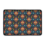 Indian Floral Paisley Pattern Print Kitchen Mat