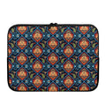 Indian Floral Paisley Pattern Print Laptop Sleeve