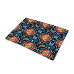 Indian Floral Paisley Pattern Print Pet Cooling Mat Cover