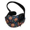 Indian Floral Paisley Pattern Print Pet Sling Carrier