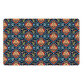 Indian Floral Paisley Pattern Print Polyester Doormat