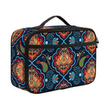 Indian Floral Paisley Pattern Print Portable Lunch Bag