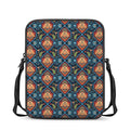 Indian Floral Paisley Pattern Print Rectangular Crossbody Bag