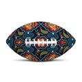 Indian Floral Paisley Pattern Print Rugby Ball