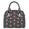 Indian Floral Paisley Pattern Print Shoulder Handbag
