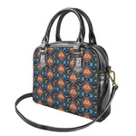 Indian Floral Paisley Pattern Print Shoulder Handbag