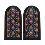 Indian Floral Paisley Pattern Print Skillet Handle Cover