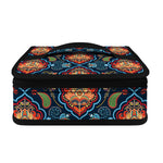 Indian Floral Paisley Pattern Print Small Lunch Bag