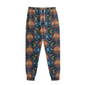 Indian Floral Paisley Pattern Print Sweatpants