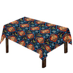 Indian Floral Paisley Pattern Print Tablecloth