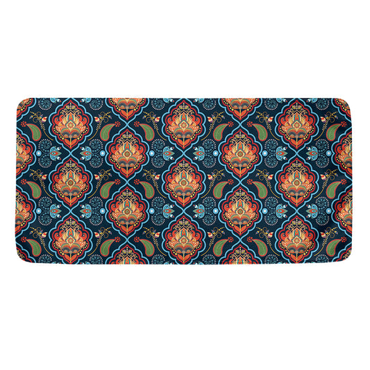 Indian Floral Paisley Pattern Print Towel
