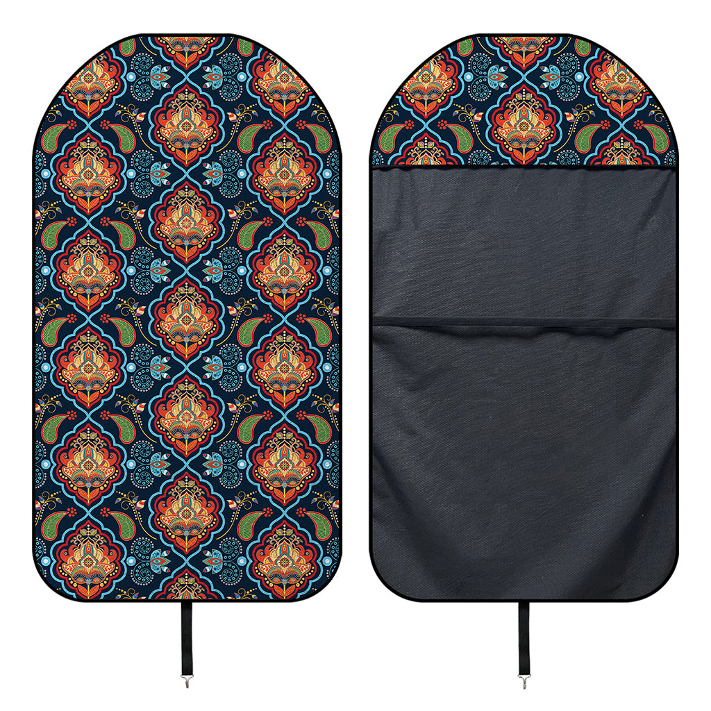 Indian Floral Paisley Pattern Print Waterproof Car Seat Cover