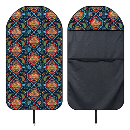 Indian Floral Paisley Pattern Print Waterproof Car Seat Cover