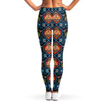 Indian Floral Paisley Pattern Print Women's Leggings