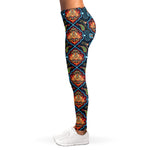 Indian Floral Paisley Pattern Print Women's Leggings