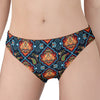 Indian Floral Paisley Pattern Print Women's Panties