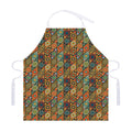Indian Floral Patchwork Pattern Print Adjustable Apron