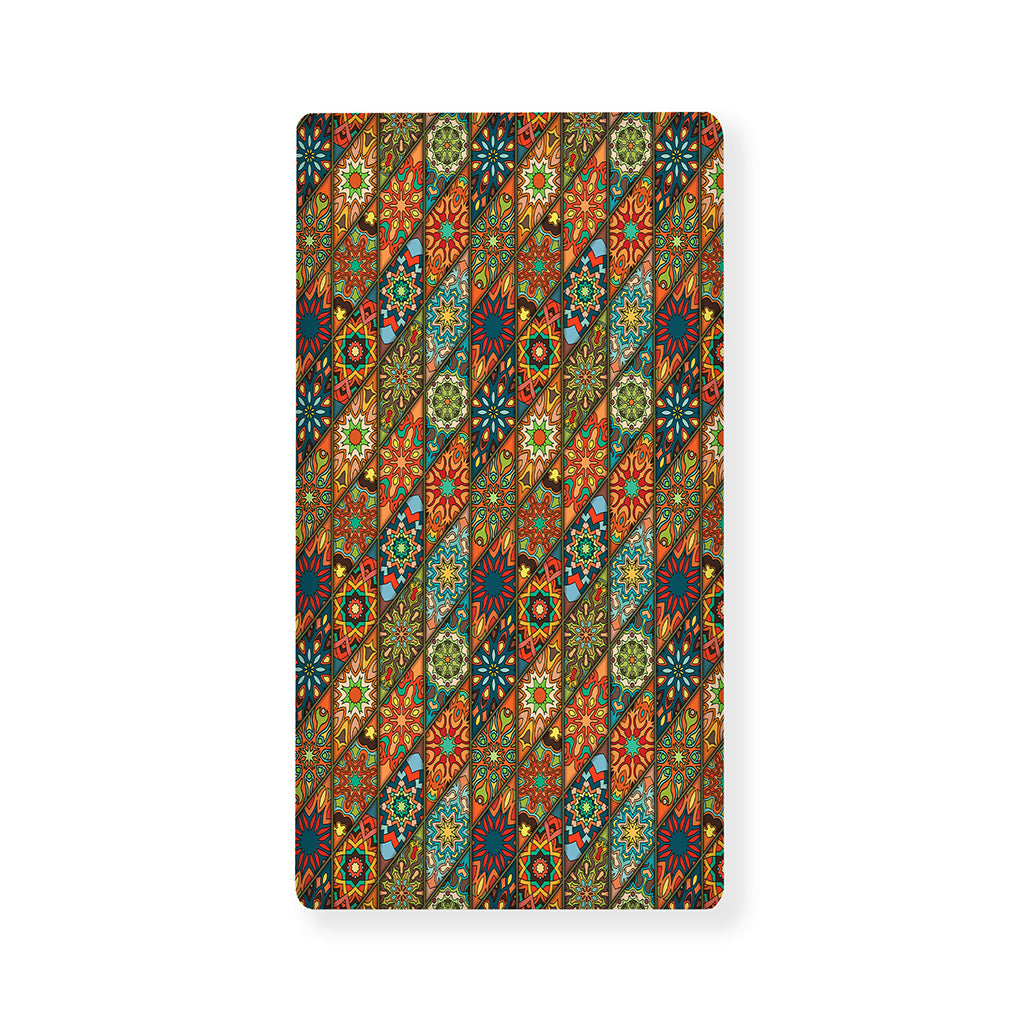 Indian Floral Patchwork Pattern Print Baby Crib Sheet
