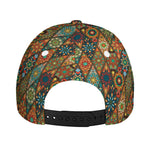 Indian Floral Patchwork Pattern Print Baseball Cap